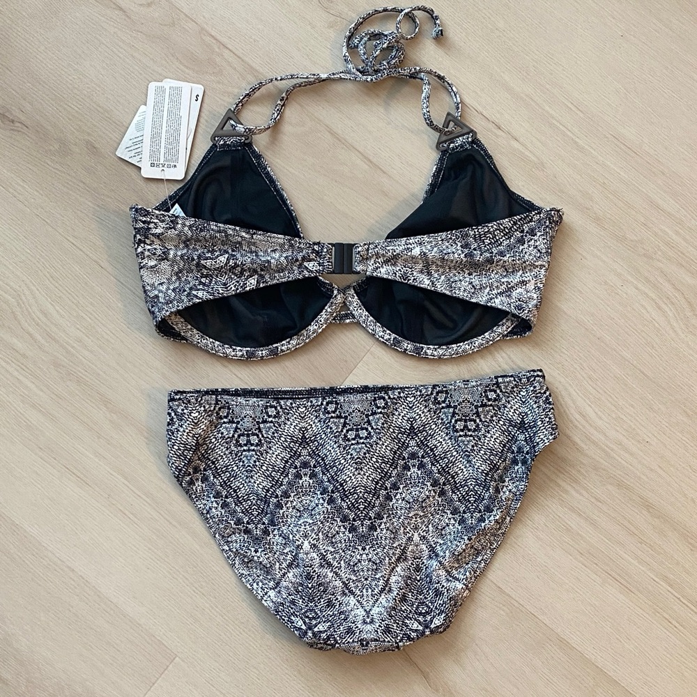 Freya Viper Snake-Print Underwire Bikini Set NWT - Picture 3 of 6
